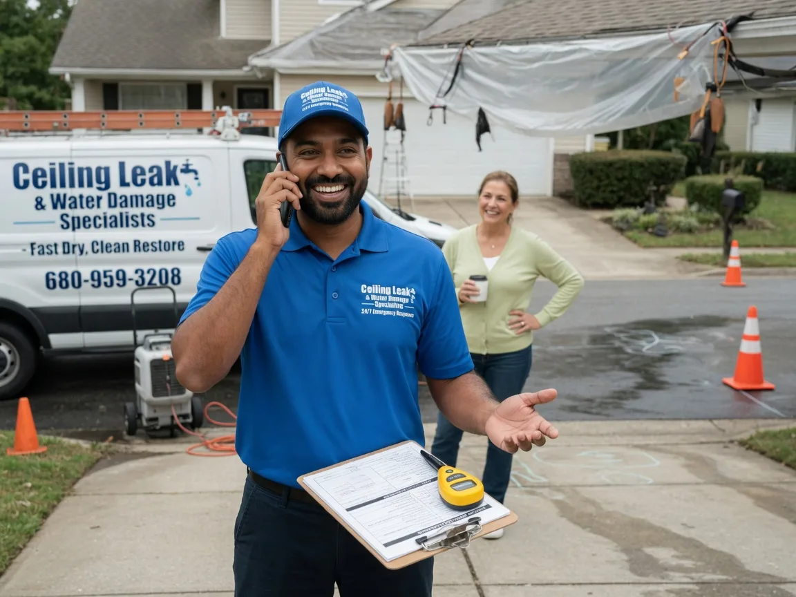 Ceiling Leak Cleanup Old Fields, WV FAQs